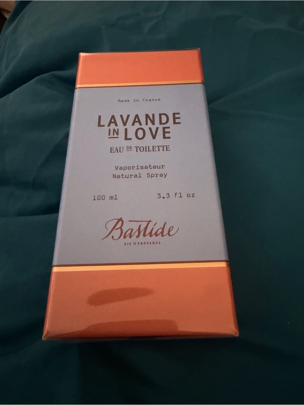 Lavande In Love - Orange & Light Gray